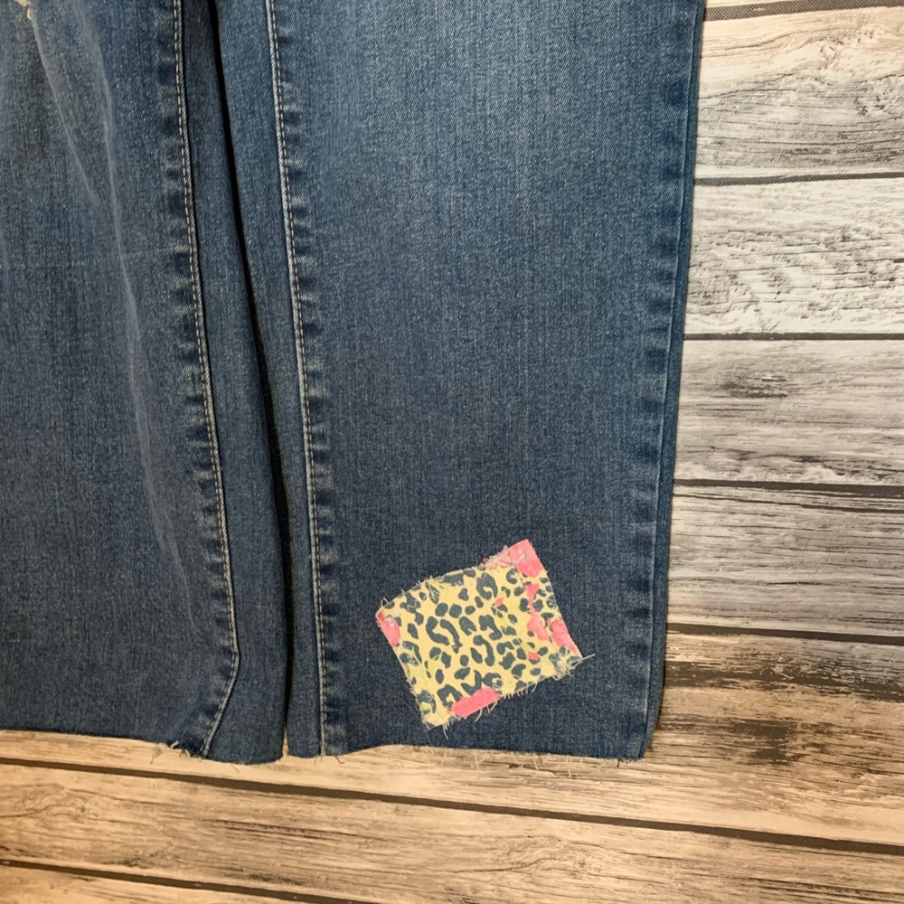 Women’s UpCycled Recycled Repurposed Vintage Velvet Denim Overalls Levi’s Gypsy - Picture 5 of 5